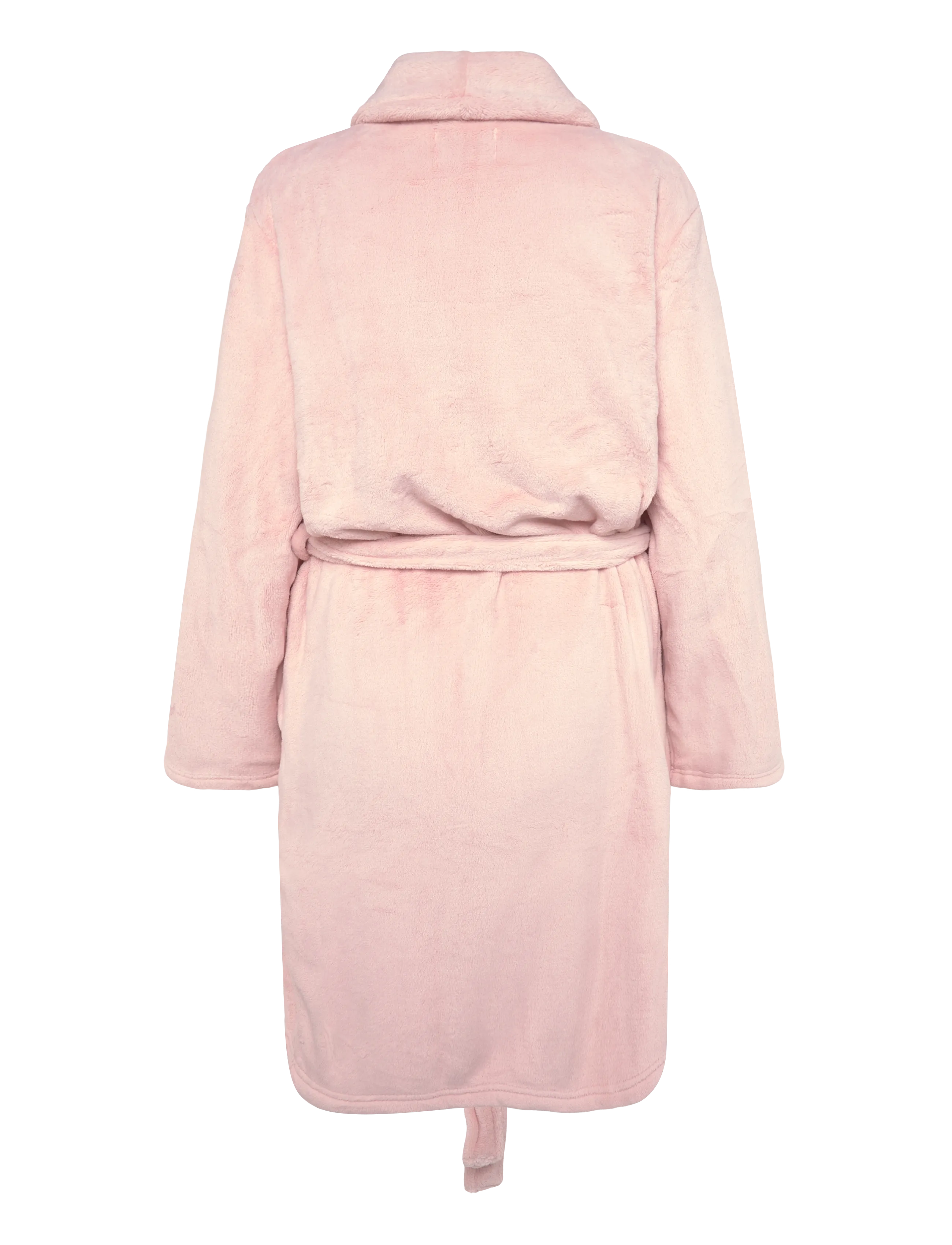 Hunkemöller - ROBE SHORT FLUFFY FLEECE - hommikumantlid - lotus - 2