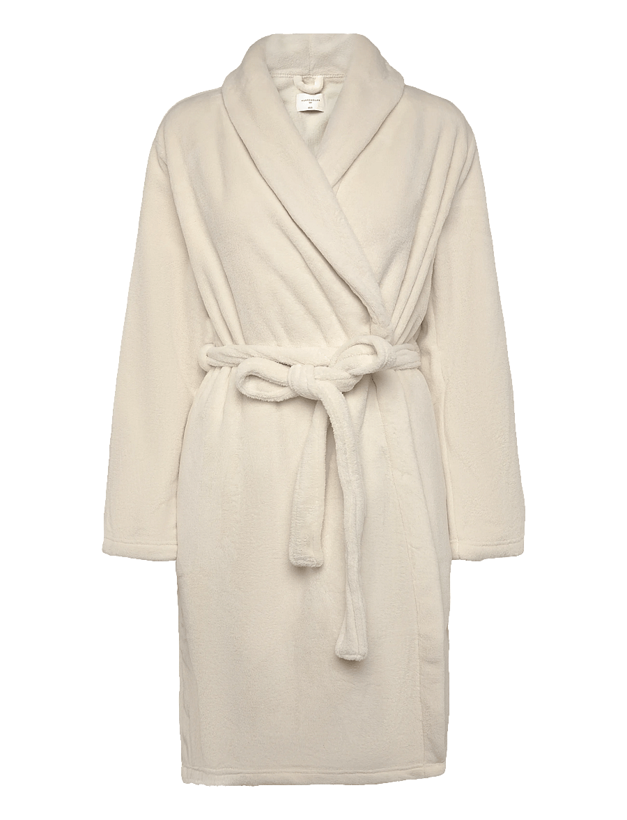Hunkemöller - ROBE SHORT FLUFFY FLEECE - whitecap gray - 1