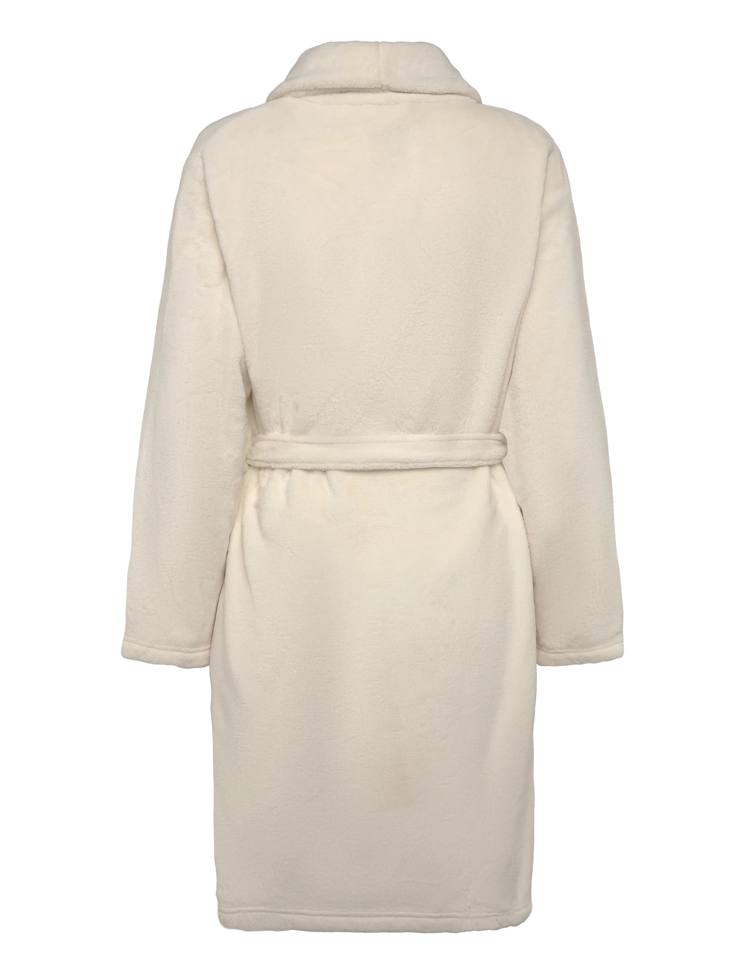 Hunkemöller - ROBE SHORT FLUFFY FLEECE - whitecap gray - 2