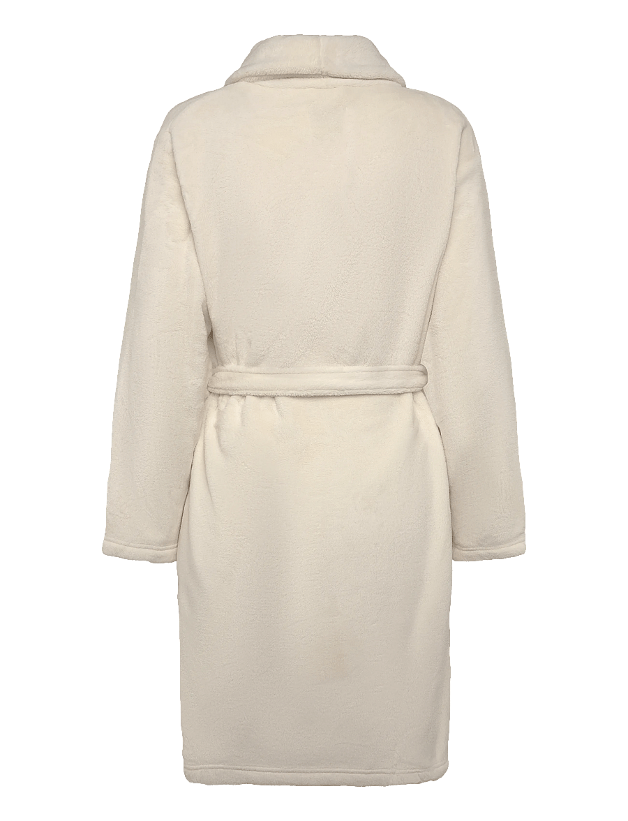 Hunkemöller - ROBE SHORT FLUFFY FLEECE - whitecap gray - 2