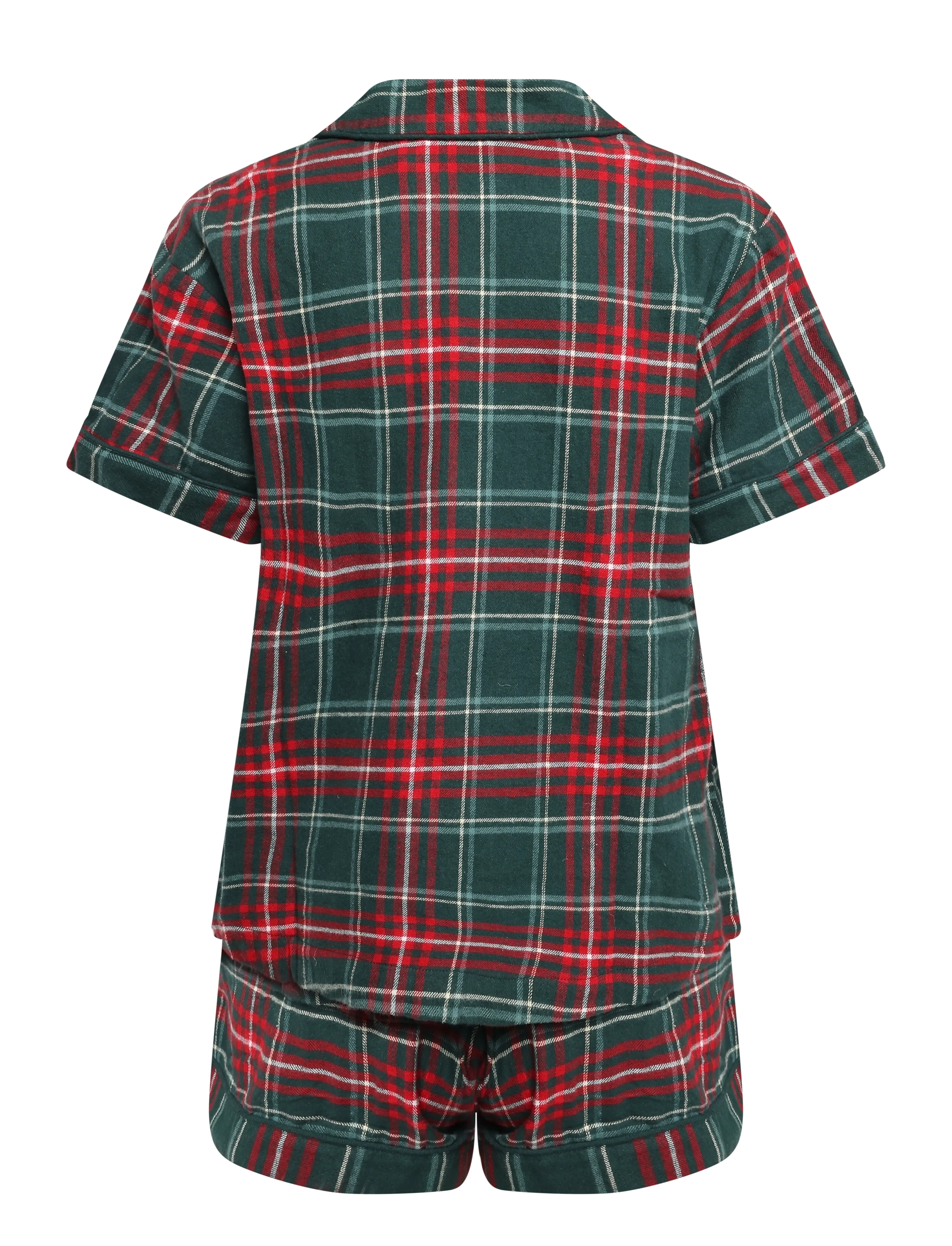 Hunkemöller - PJ SHORT FLANNEL TWILL CHECK - die niedrigsten preise - ponderosa pine - 1