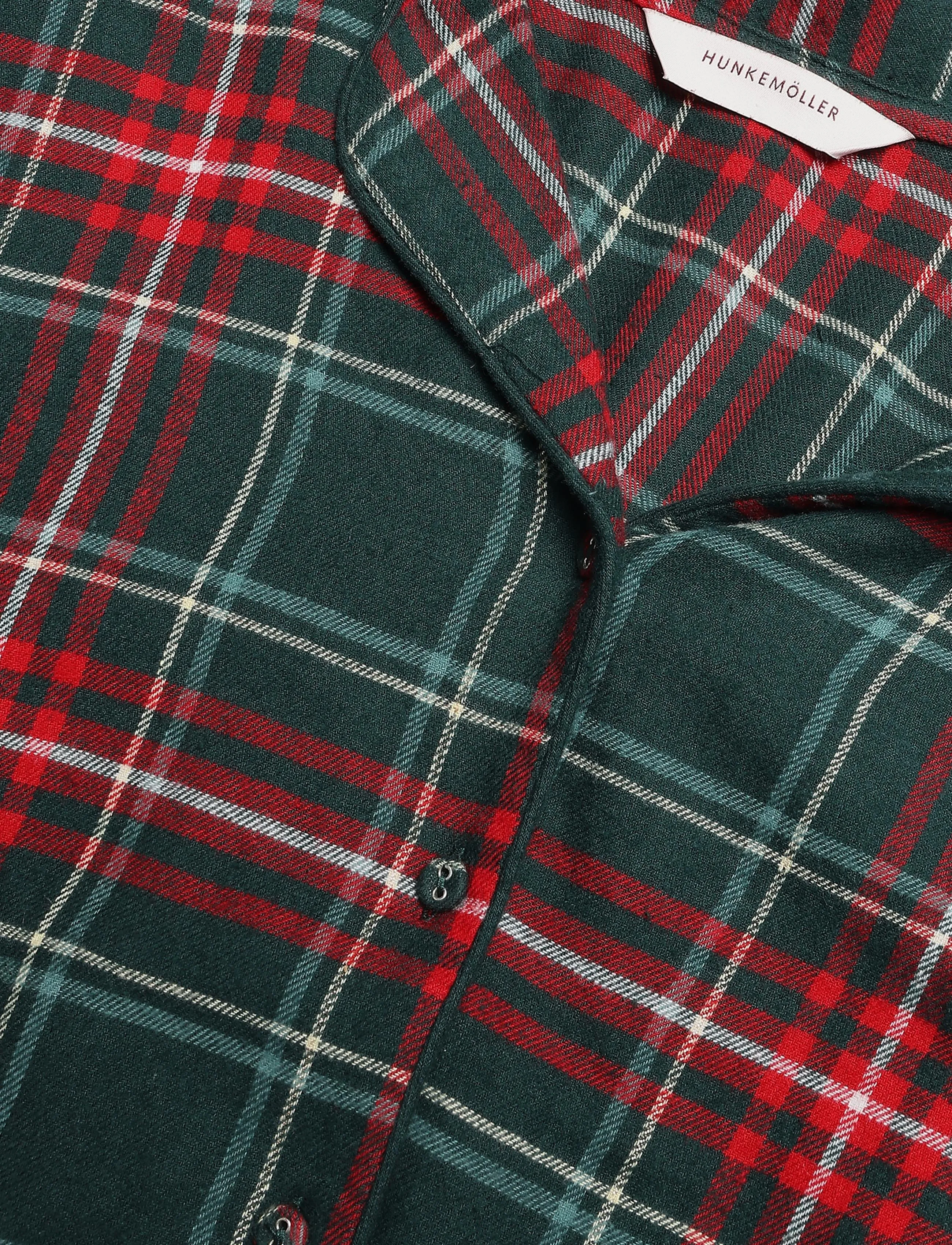 Hunkemöller - PJ SHORT FLANNEL TWILL CHECK - die niedrigsten preise - ponderosa pine - 4