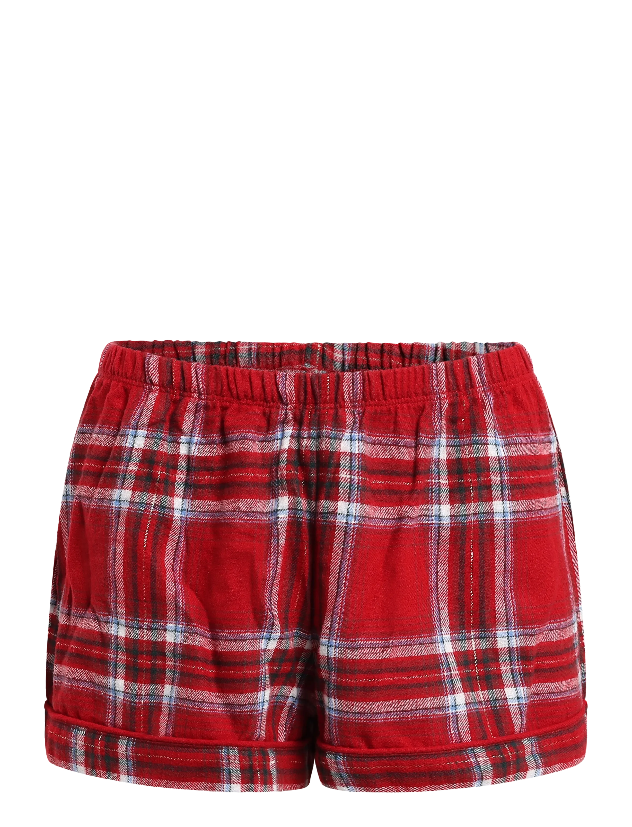 Hunkemöller - PJ SHORT FLANNEL TWILL CHECK - die niedrigsten preise - savvy red - 3
