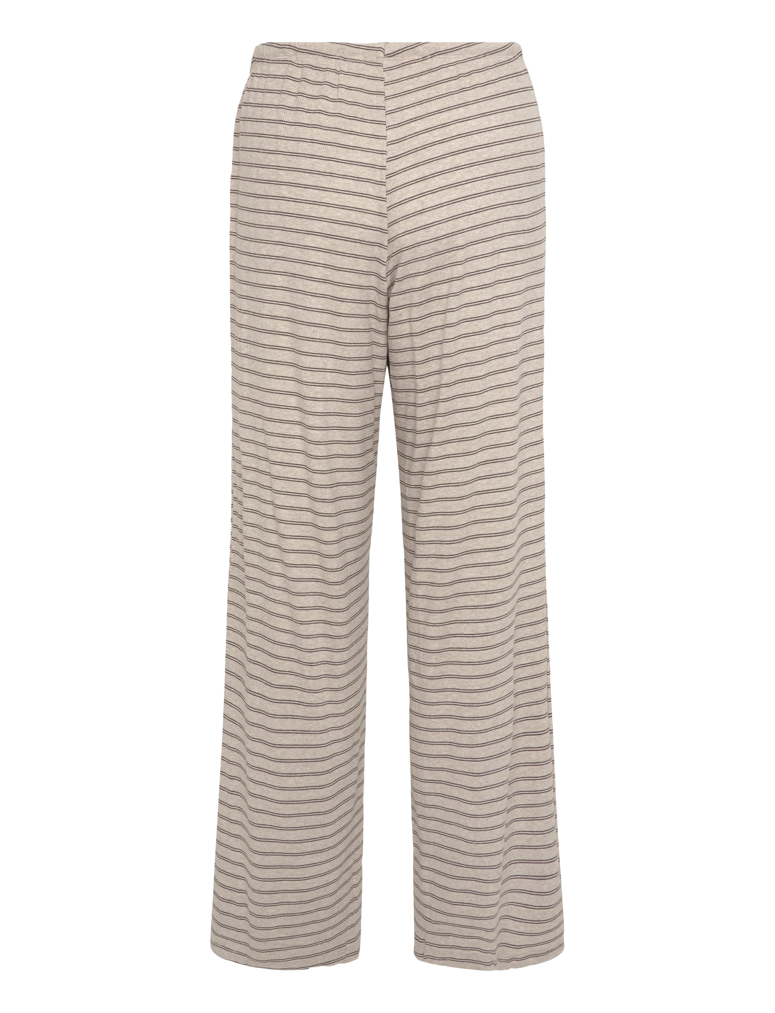 Hunkemöller - PANT JERSEY RIB STRIPE - oatmeal melee - 2