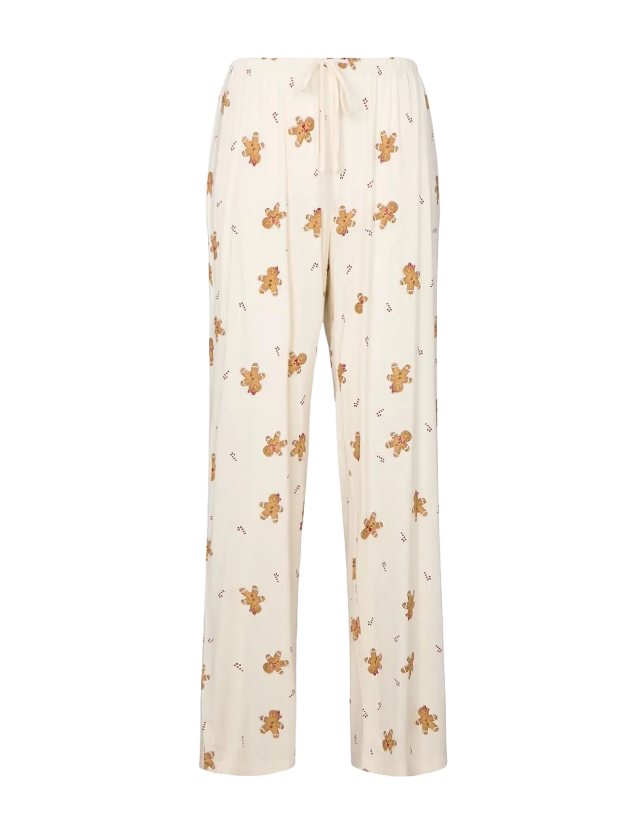Hunkemöller - PANT JERSEY ESS PRINT - gardenia - 1