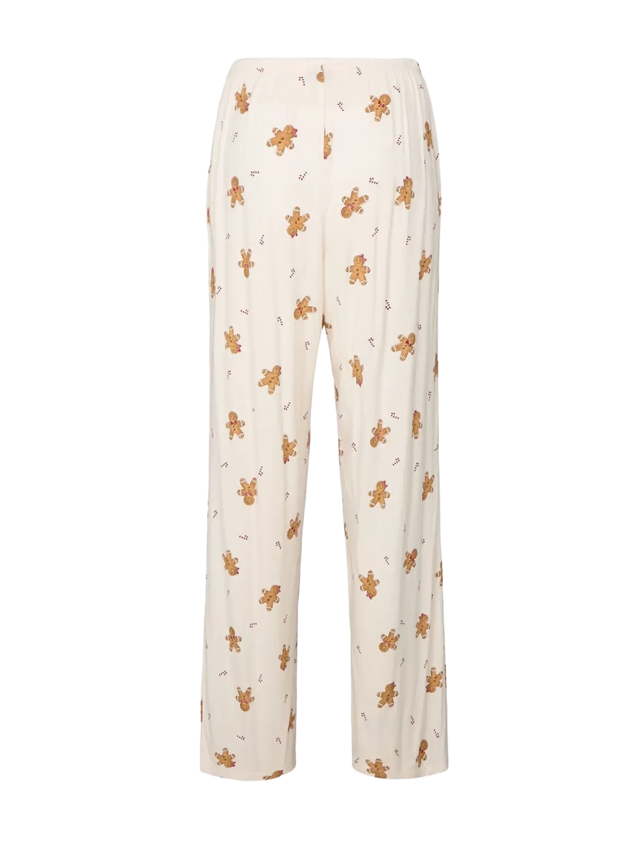 Hunkemöller - PANT JERSEY ESS PRINT - gardenia - 2