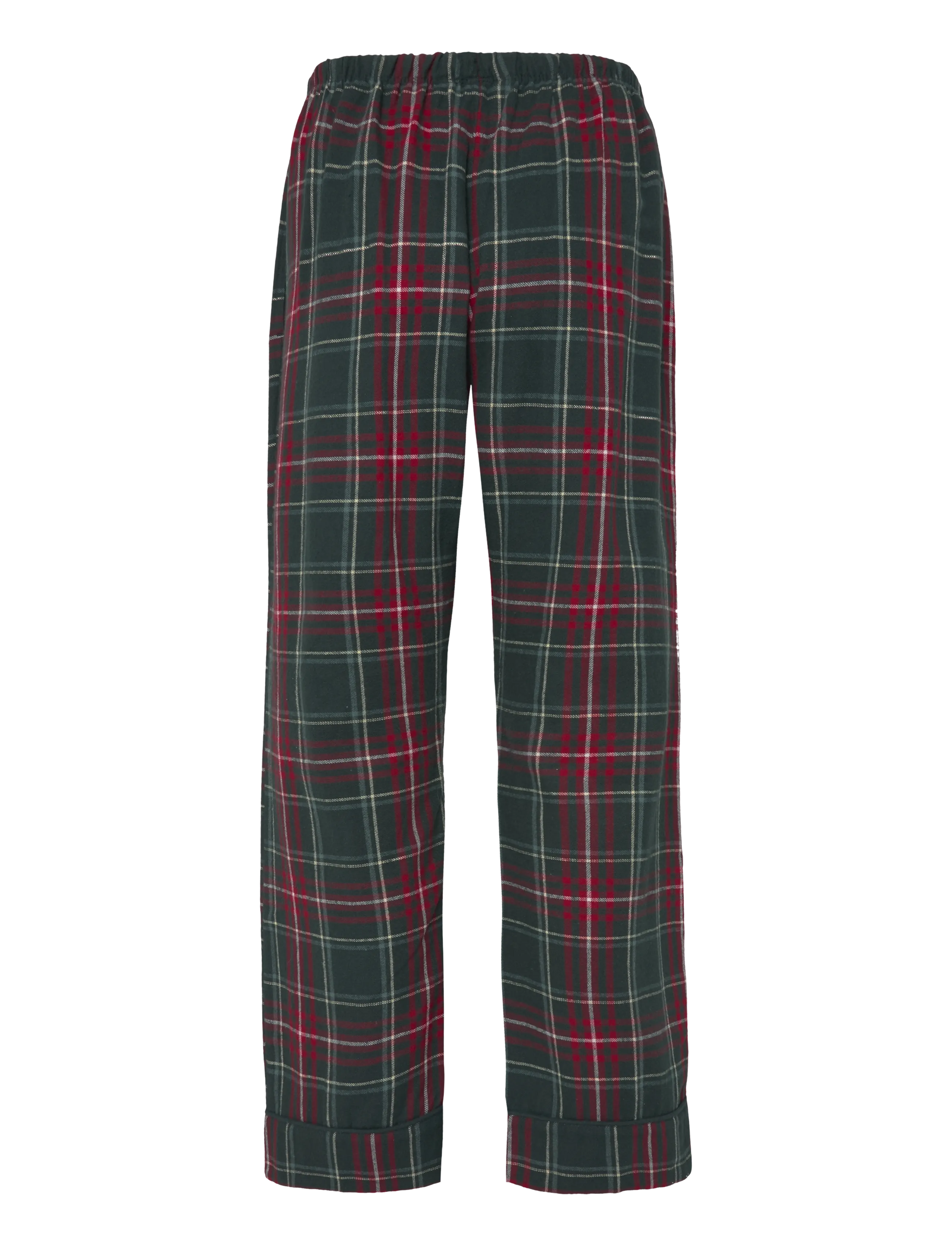 Hunkemöller - PANT FLANNEL STRAIGHT CHECK - straight leg trousers - ponderosa pine - 1