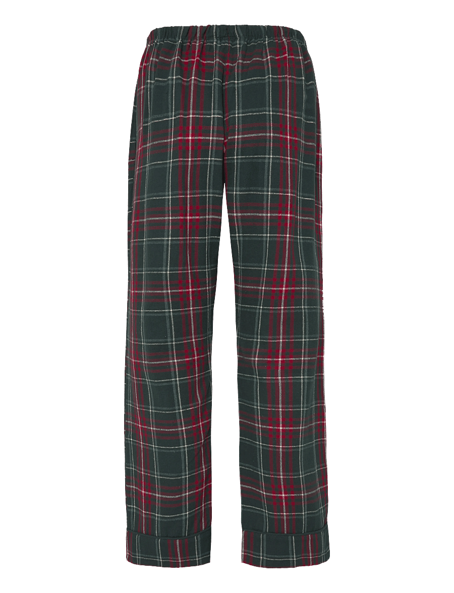 Hunkemöller - PANT FLANNEL STRAIGHT CHECK - hose mit geradem bein - ponderosa pine - 1