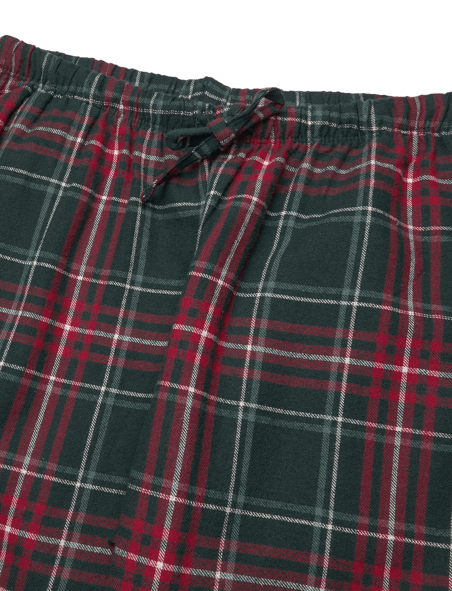 Hunkemöller - PANT FLANNEL STRAIGHT CHECK - hose mit geradem bein - ponderosa pine - 2