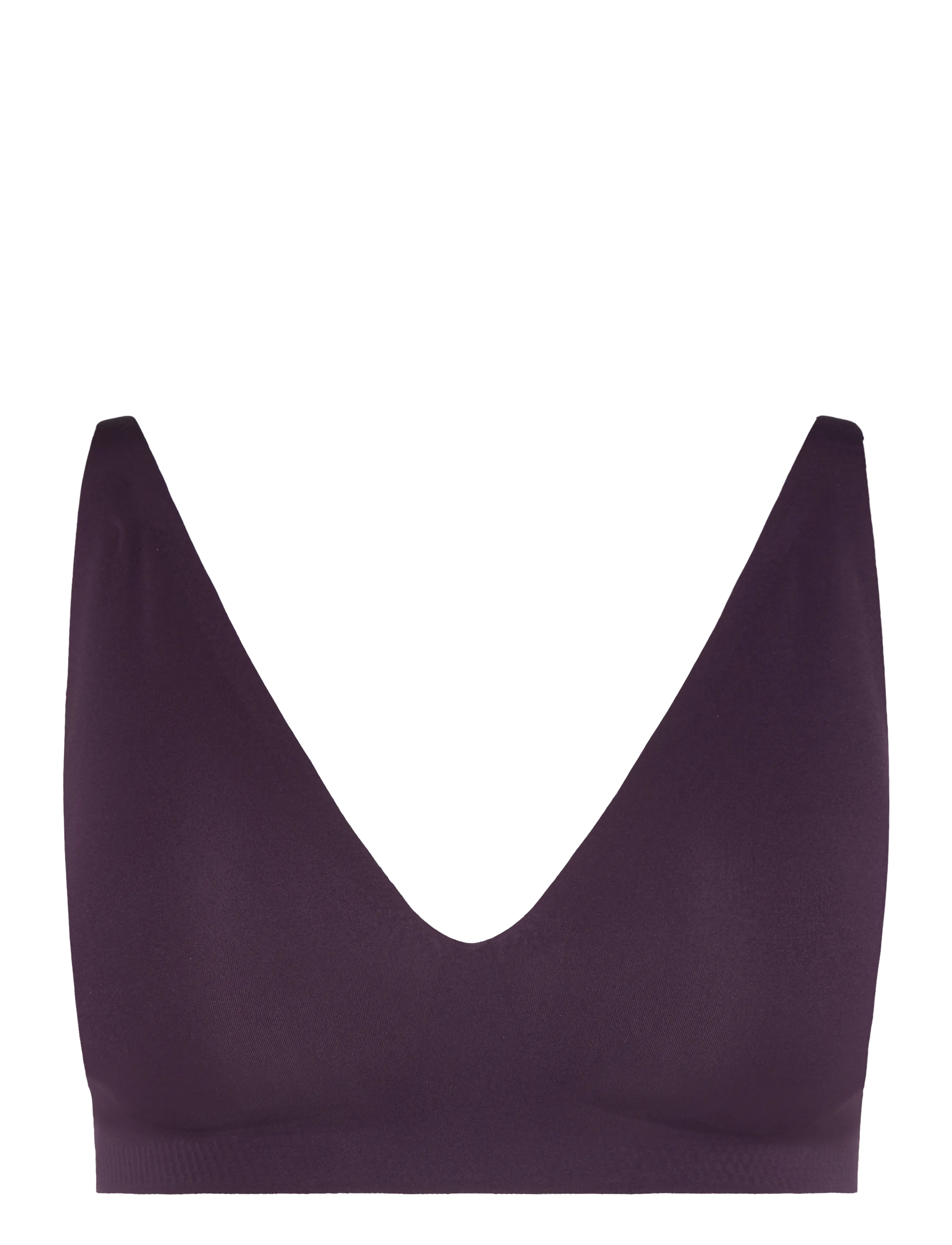 Hunkemöller SUPER COMFORT BRALE - Bralette - BLACKBERRY WINE / burgundy