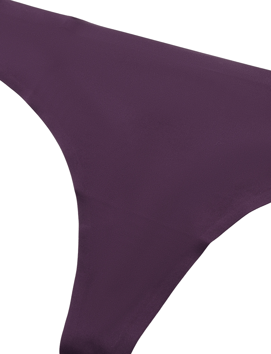 Hunkemöller - SUPER COMFORT STRING - nahtlose slips - blackberry wine - 2