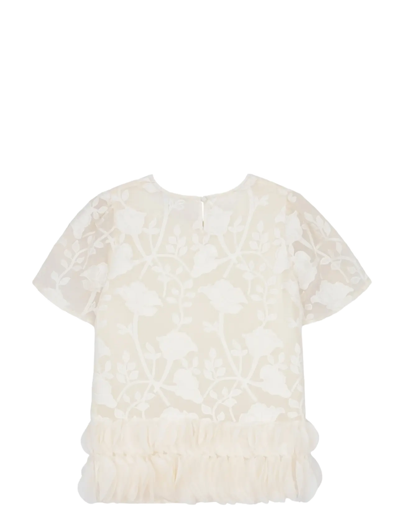 Hunkøn - Aiko Blouse - blouses met korte mouwen - cream - 2