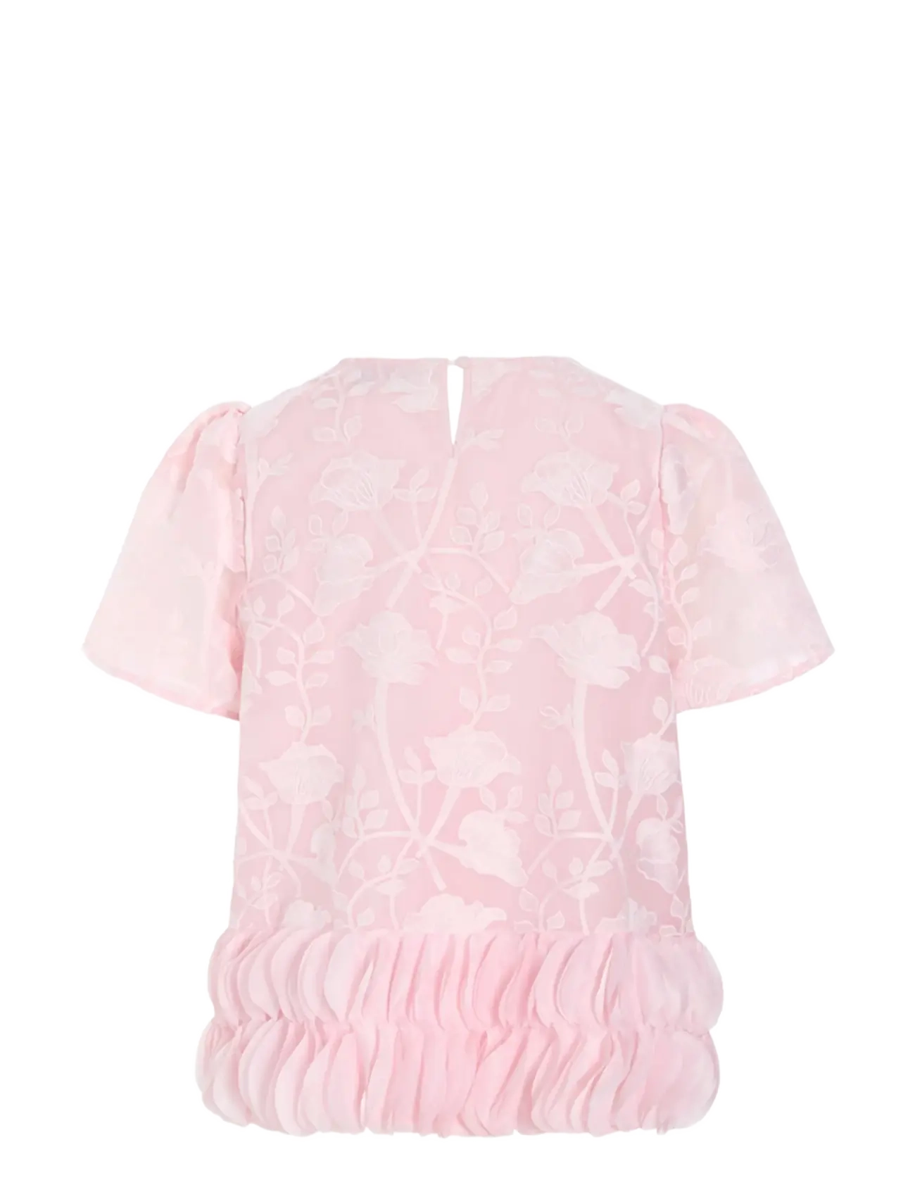 Hunkøn - Aiko Blouse - kurzärmelige blusen - pink - 2