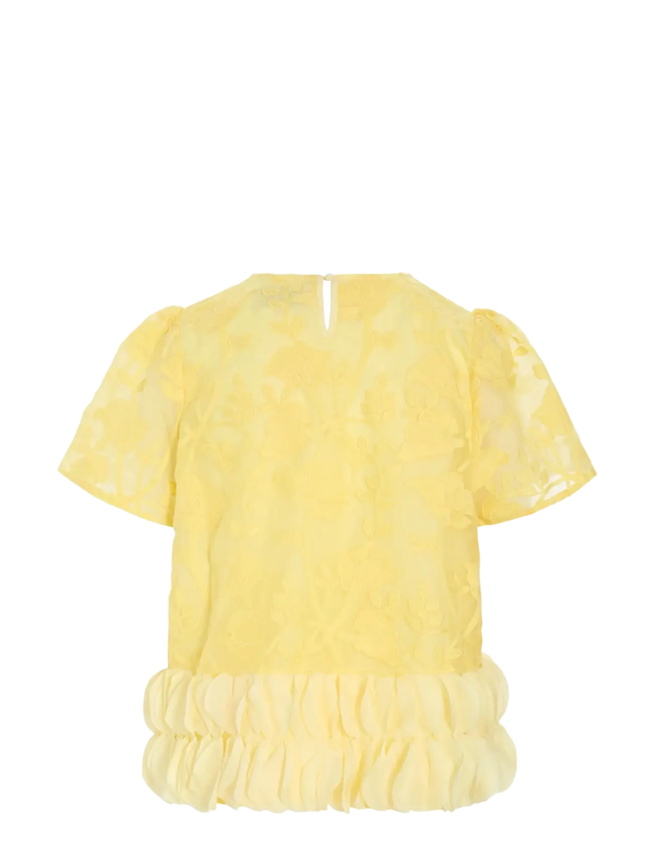 Hunkøn - Aiko Blouse - short-sleeved blouses - yellow - 2
