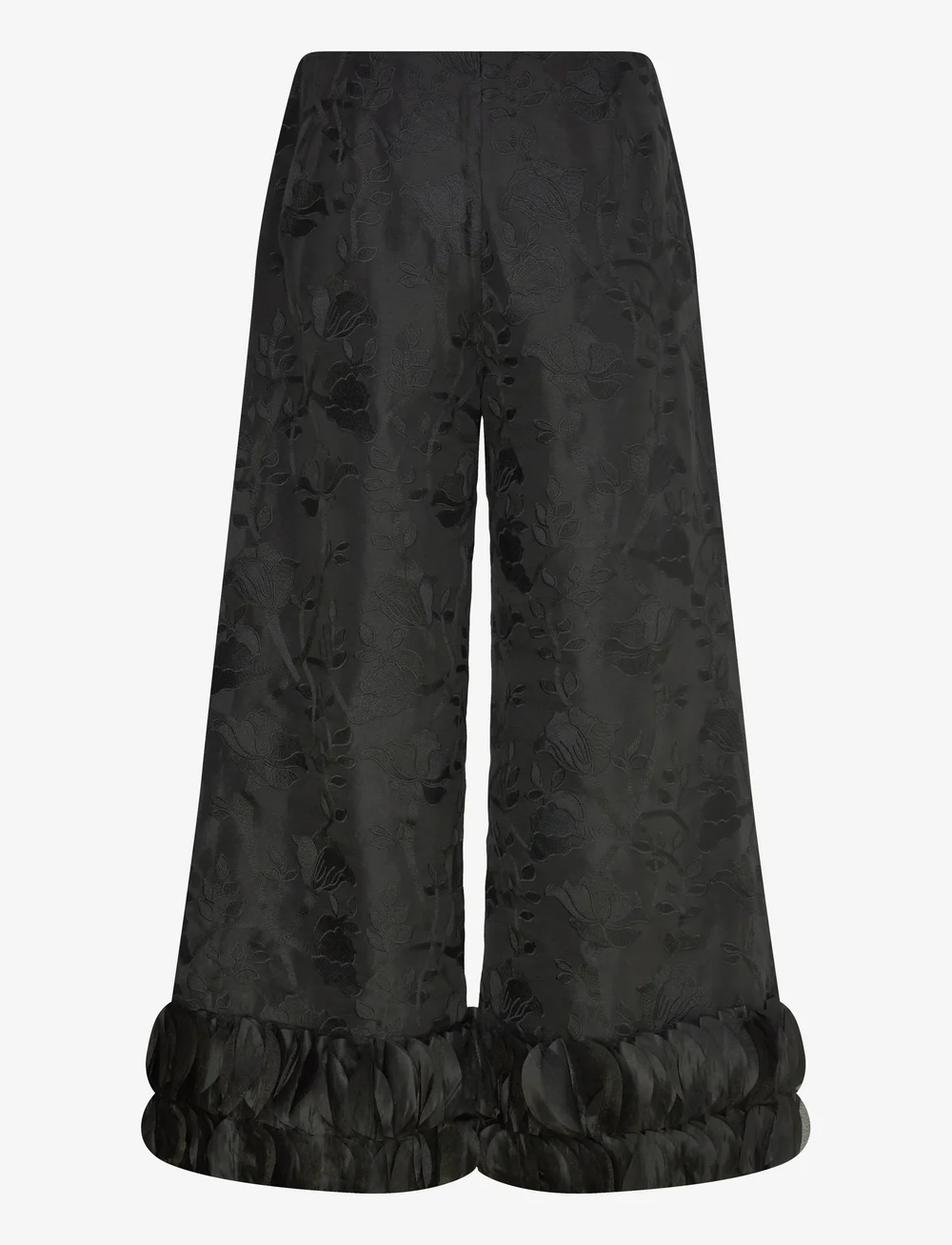 Hunkøn - Aiko Trousers - vida byxor - black - 2