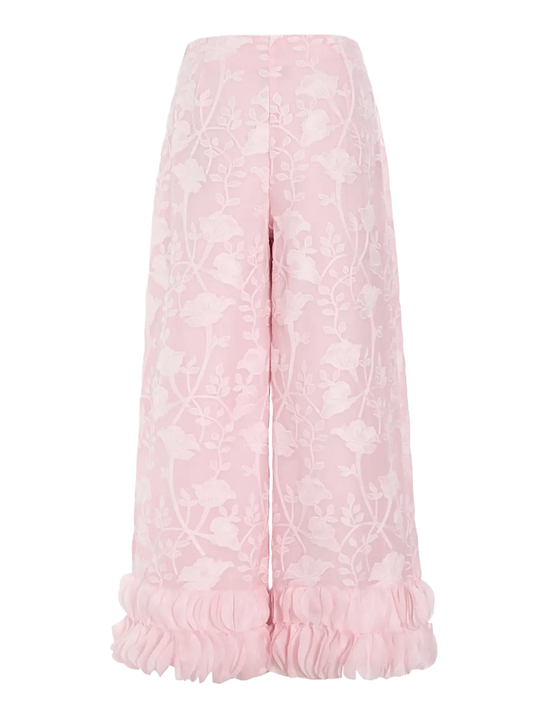 Hunkøn - Aiko Trousers - laia säärega püksid - pink - 2