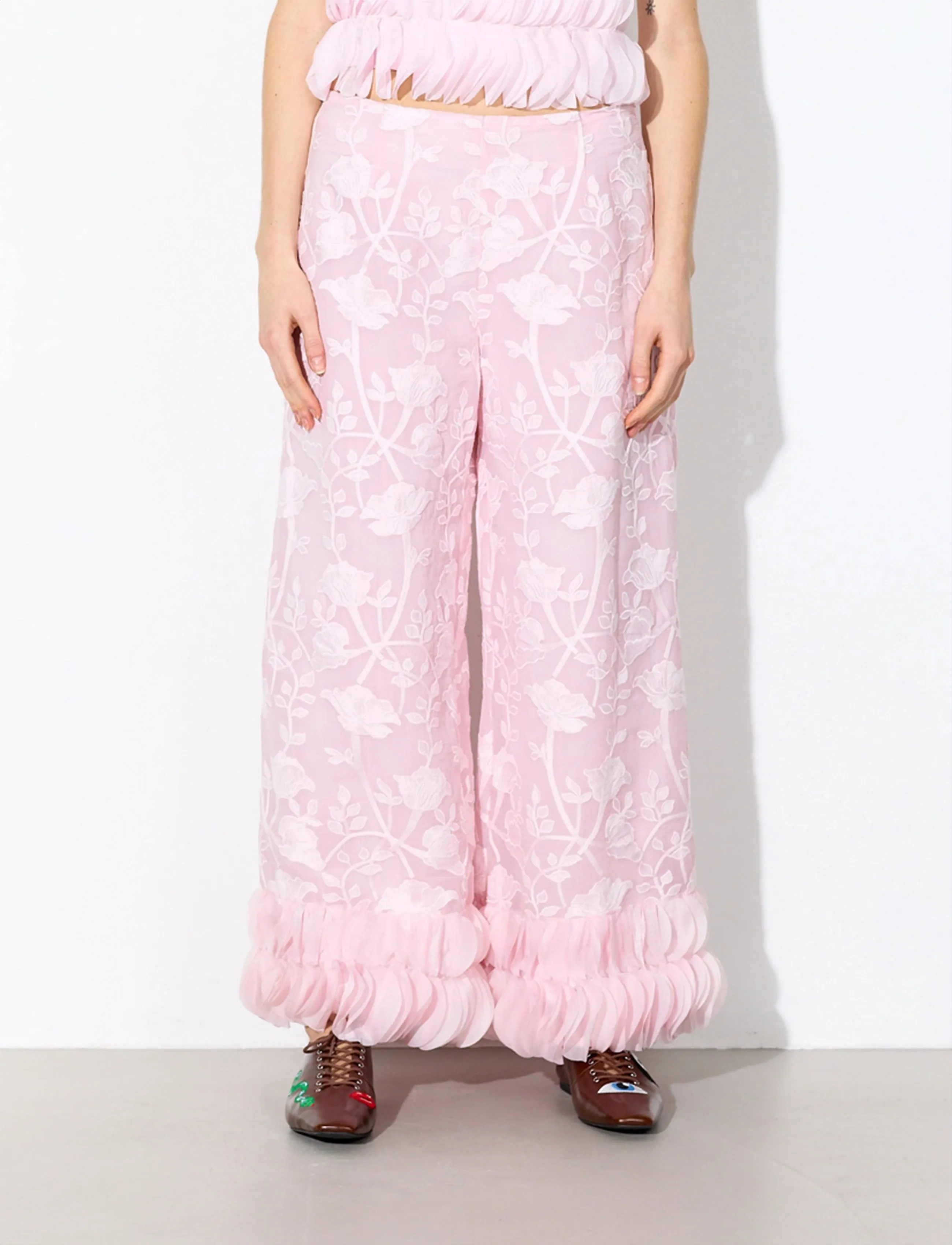 Hunkøn Aiko Trousers, XXL, Rosa - Wide Leg, Frauen