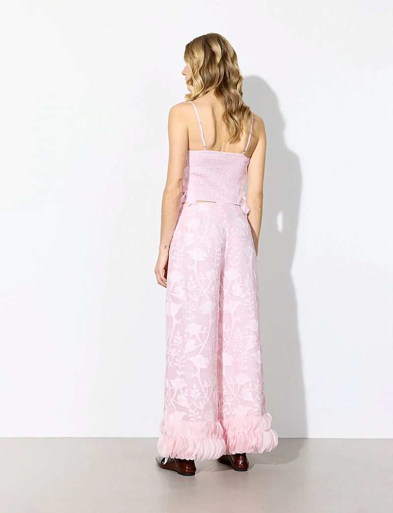 Hunkøn - Aiko Trousers - laia säärega püksid - pink - 4