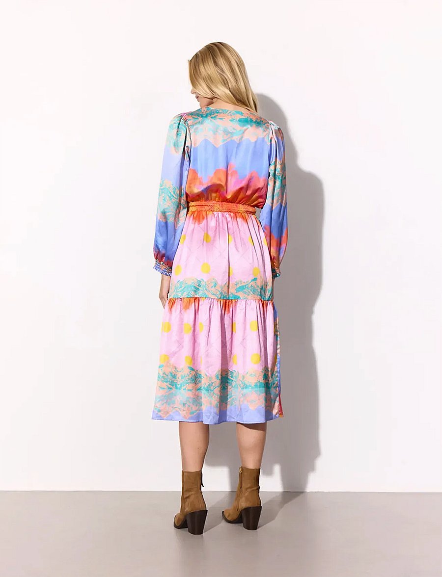 Hunkøn - Abby Dress - vasaras kleitas - horizon art print - 4