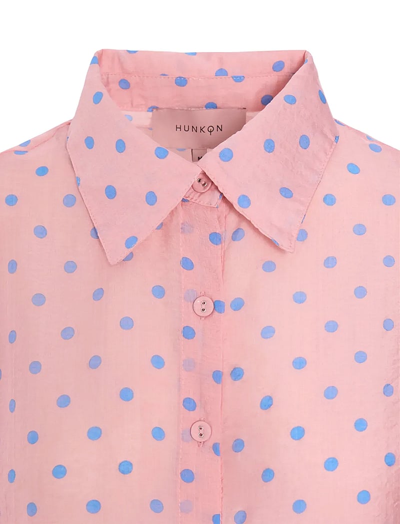 Hunkøn - May Shirt - pikkade varrukatega särgid - soft pink - 5