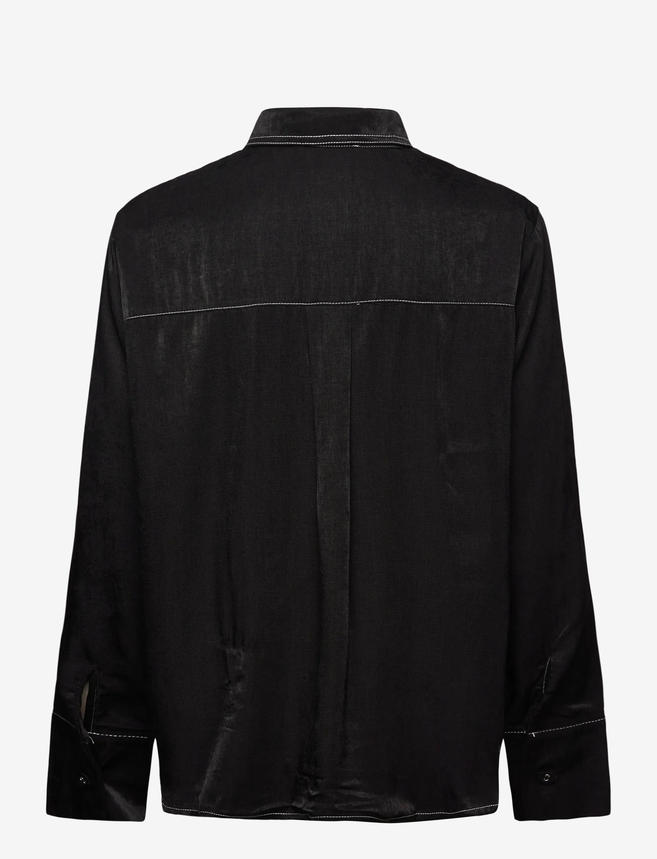 Hunkøn - Andy Shirt - pikkade varrukatega särgid - black - 2