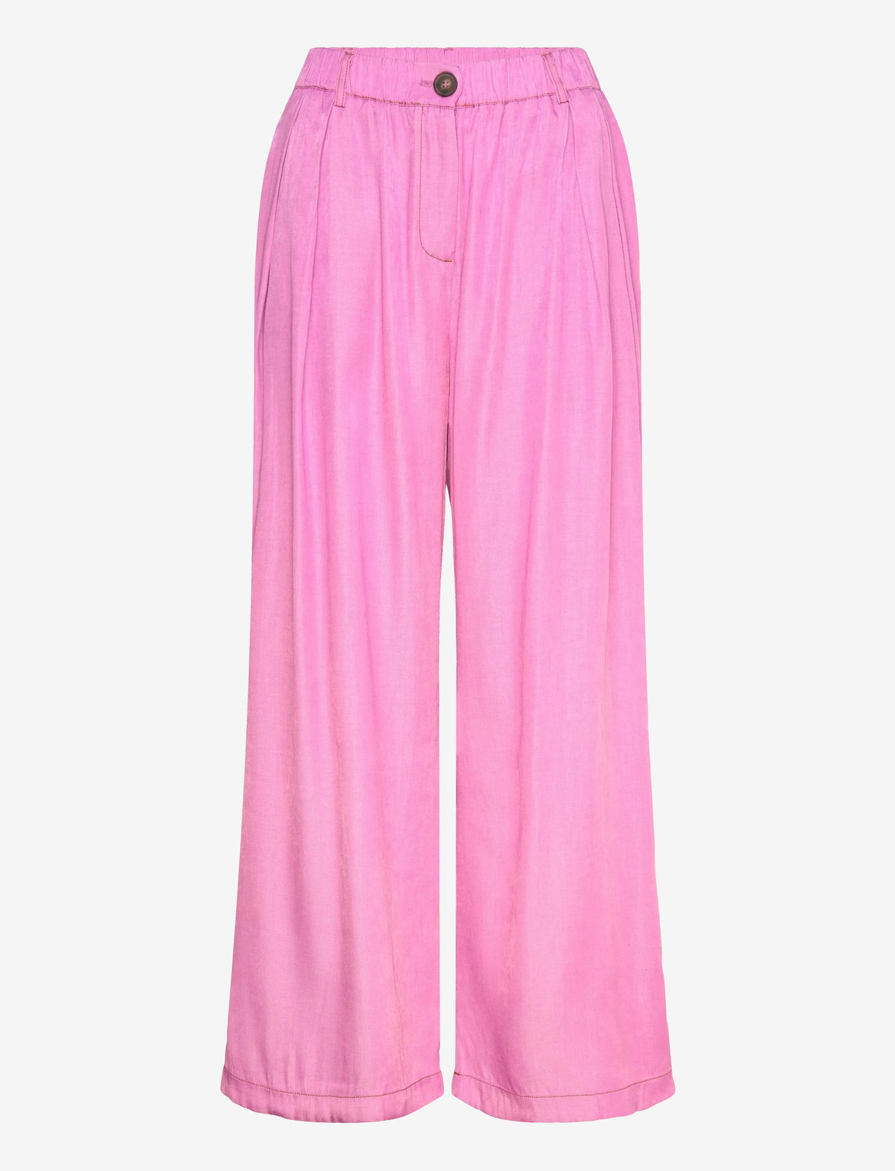 Hunkøn - Andy Trousers - bukser med brede ben - pink - 1