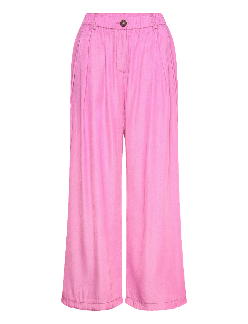 Hunkøn - Andy Trousers - bukser med brede ben - pink - 1