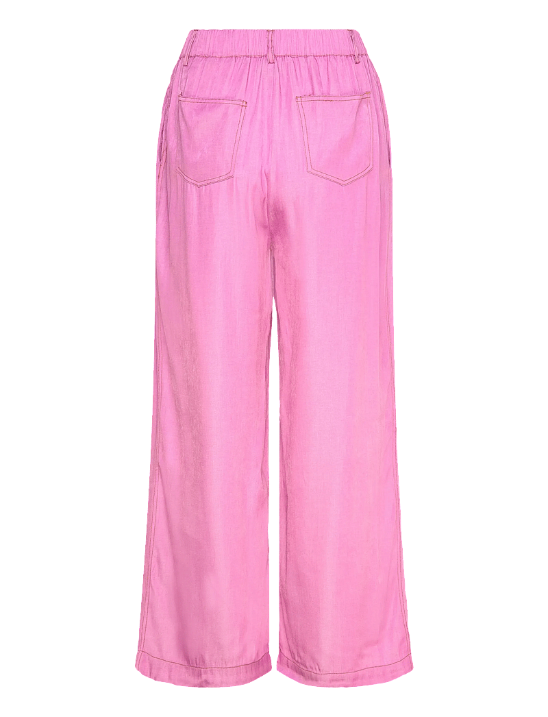 Hunkøn - Andy Trousers - bukser med brede ben - pink - 2
