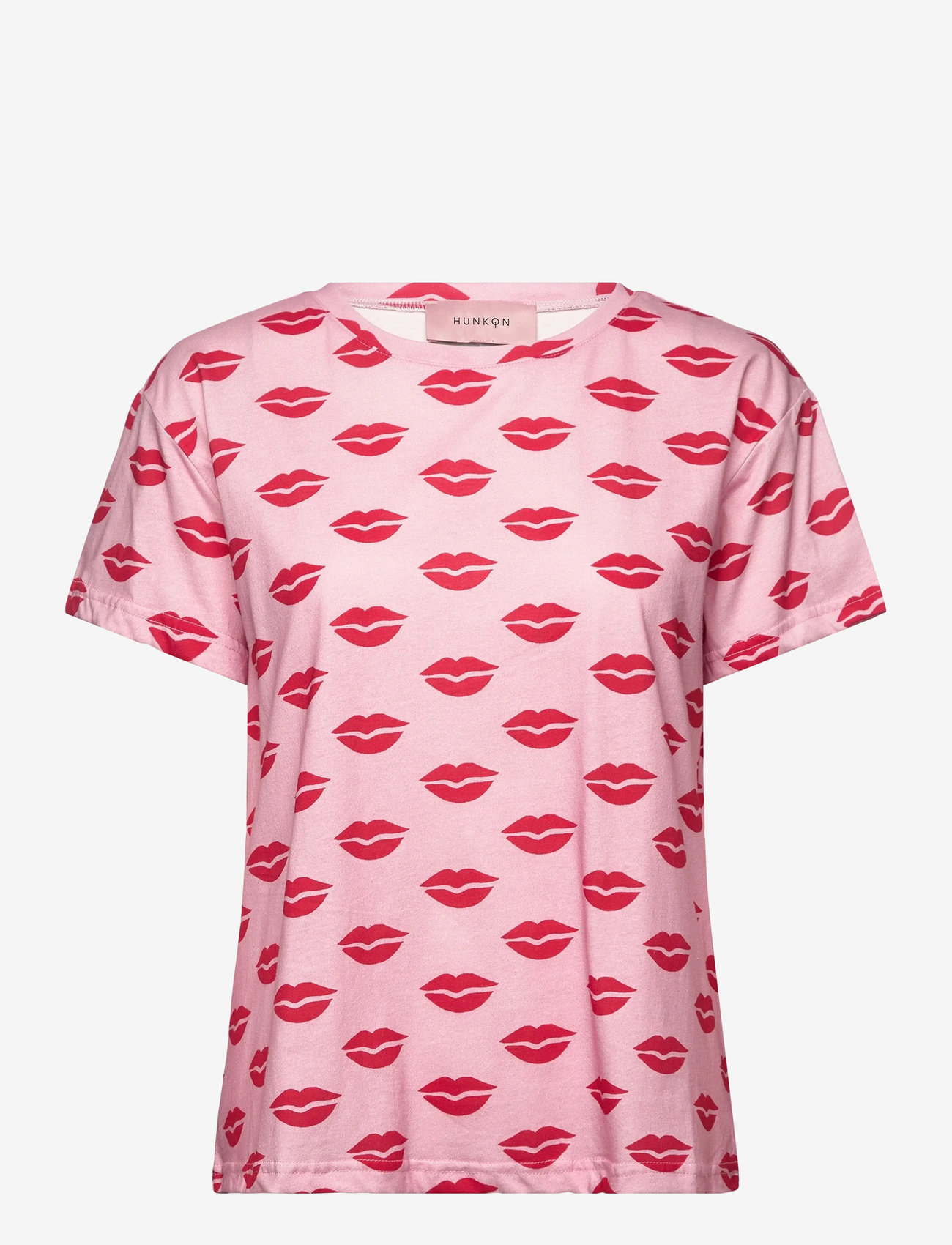 Hunkøn - Lips T-shirt - t-shirts - kiss me art print - 1