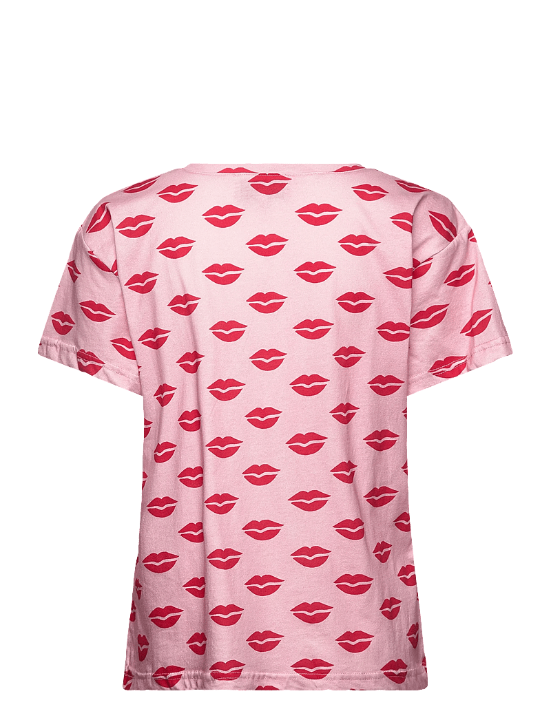 Hunkøn - Lips T-shirt - t-shirts - kiss me art print - 1