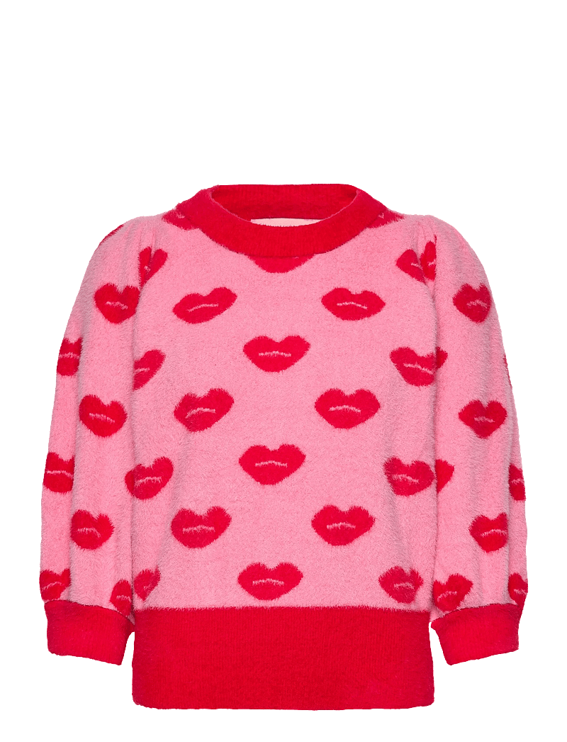 Hunkøn - Lilou Blouse - pullover - kiss me art print - 1