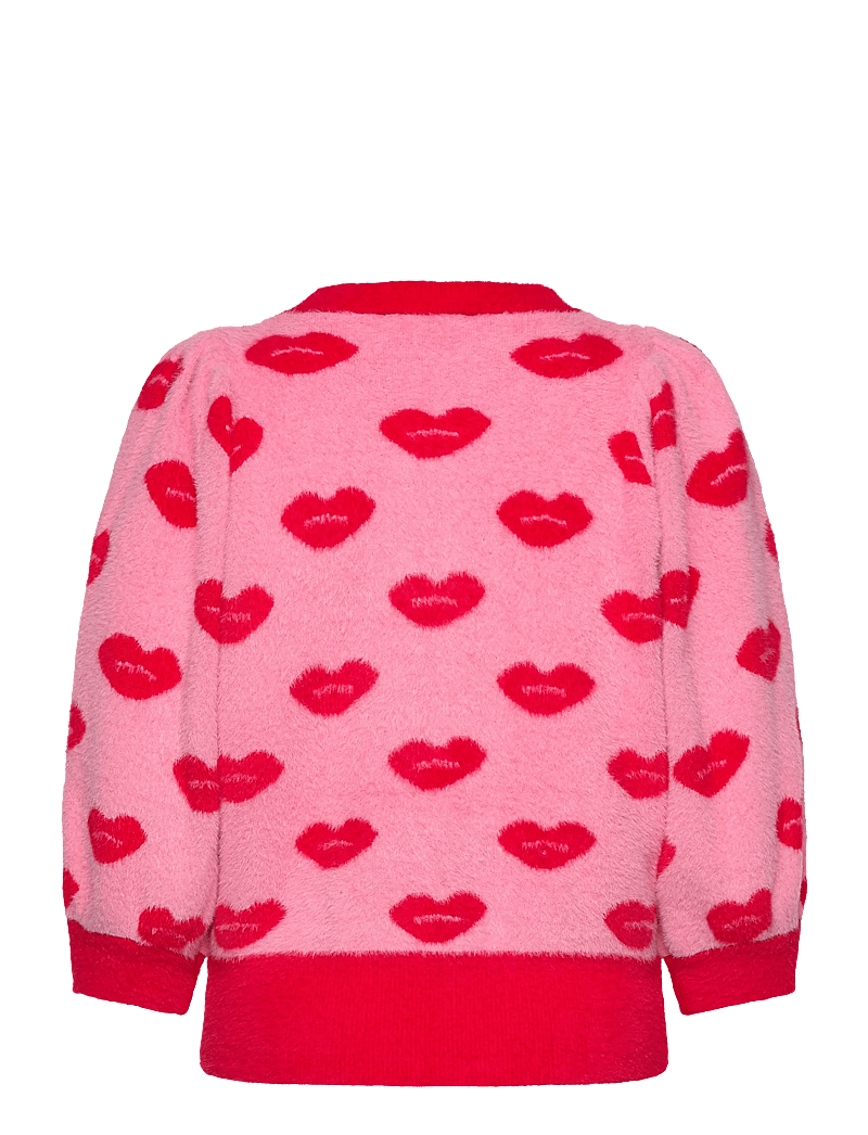 Hunkøn - Lilou Blouse - pullover - kiss me art print - 2