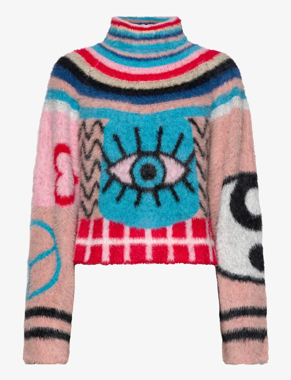 Hunkøn - Kitti Knit Blouse - pooloneuleet - mixed - 1