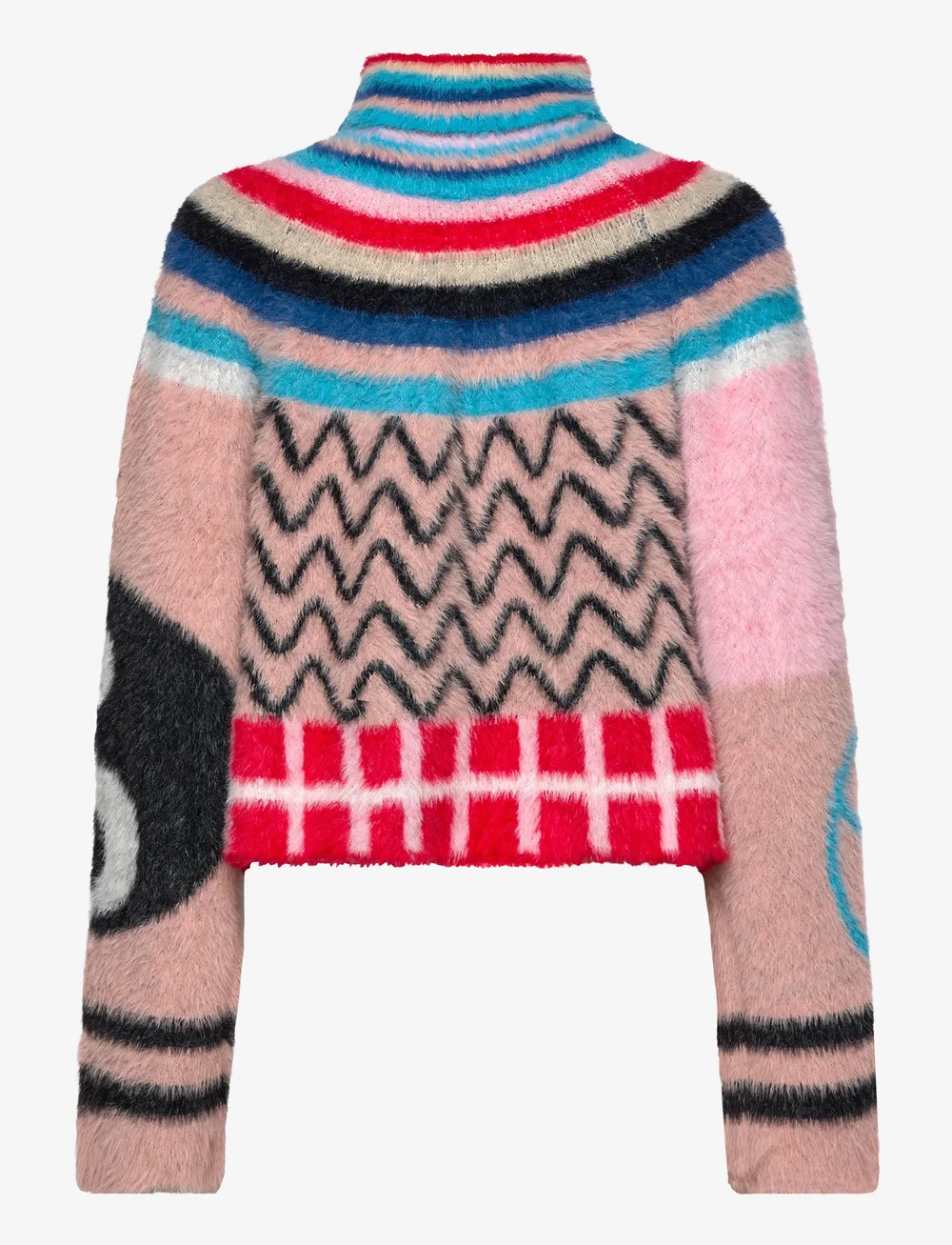 Hunkøn - Kitti Knit Blouse - pooloneuleet - mixed - 2