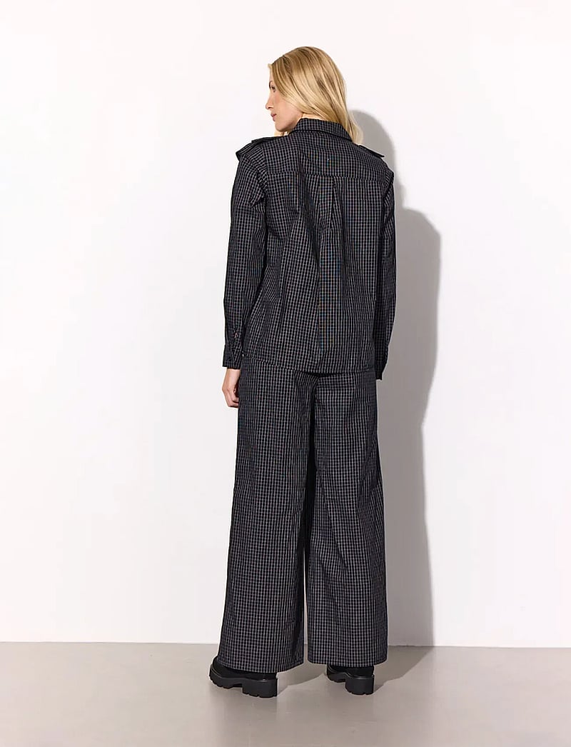 Hunkøn - Luca Shirt - långärmade skjortor - black - 4