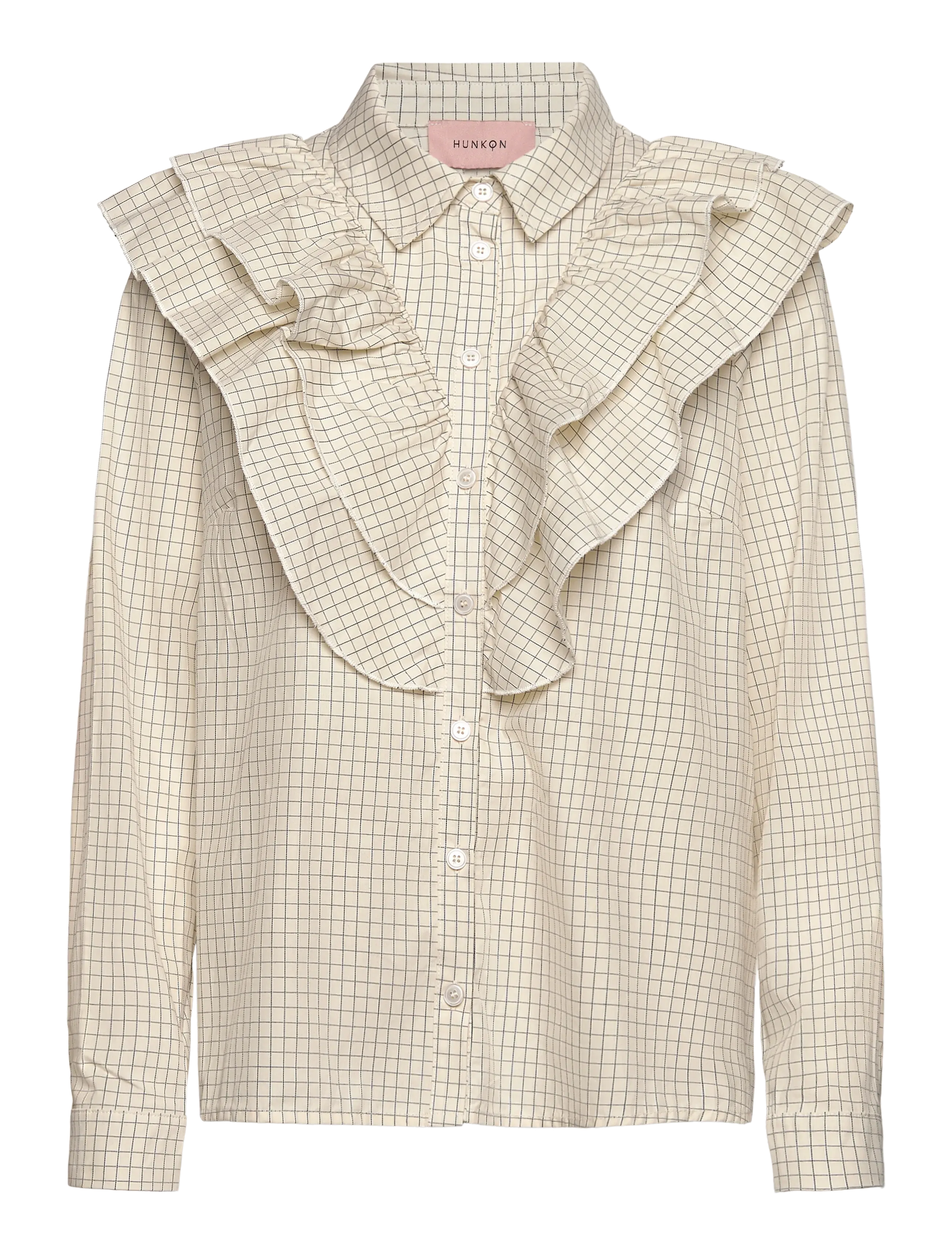 HUNKØN Luca Shirt Cream - XL - Damen