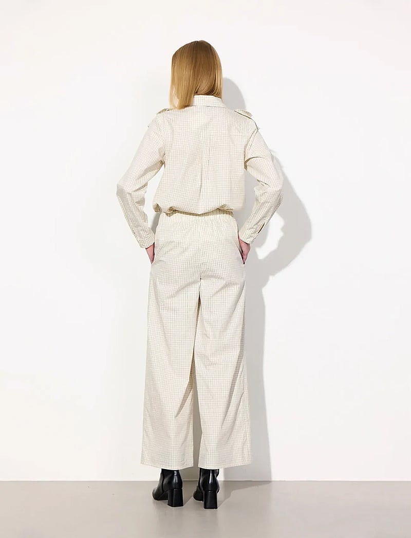 Hunkøn - Luca Shirt - pikkade varrukatega särgid - cream - 5