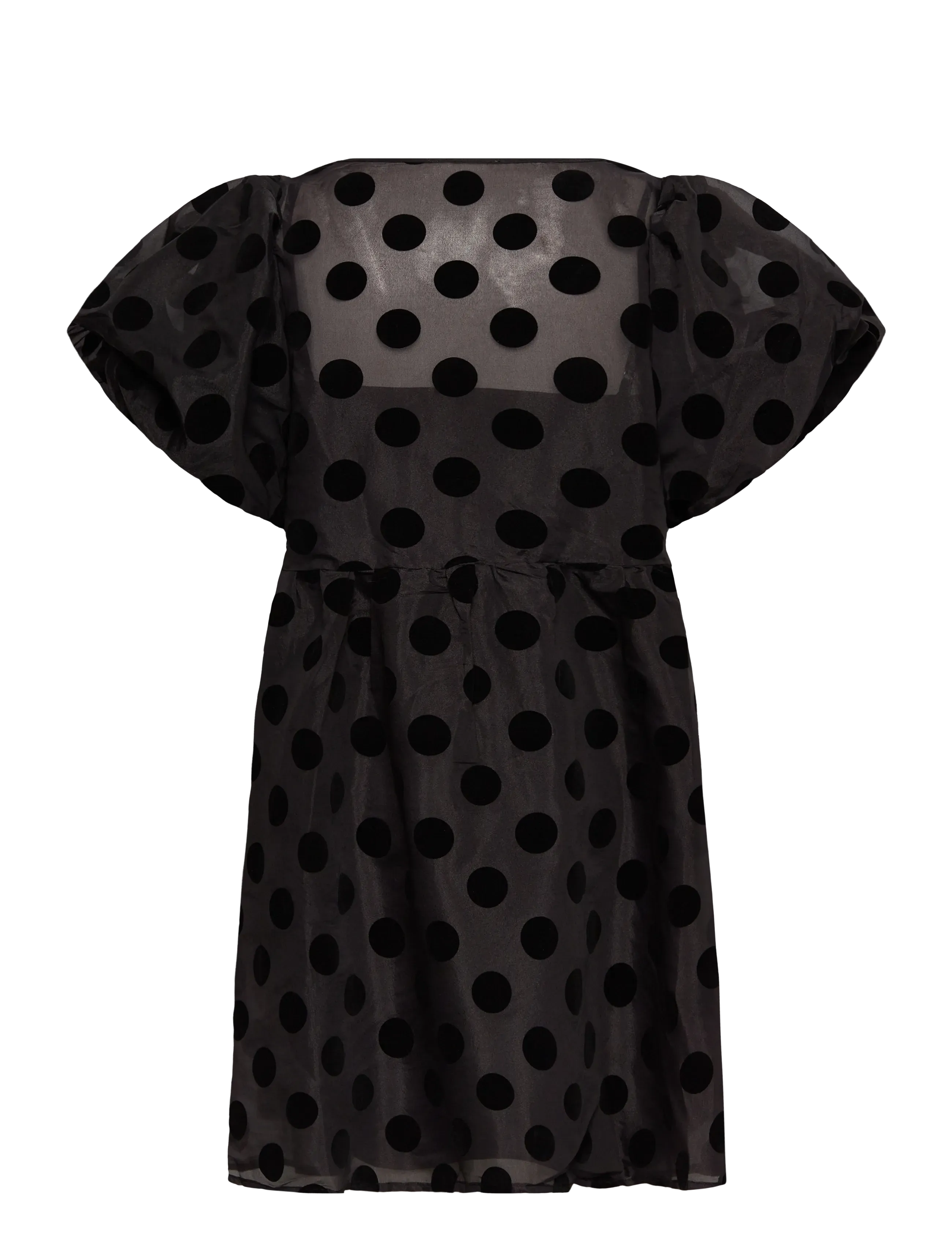 Hunkøn - Bobby Dress - midikleider - black w/dots - 2