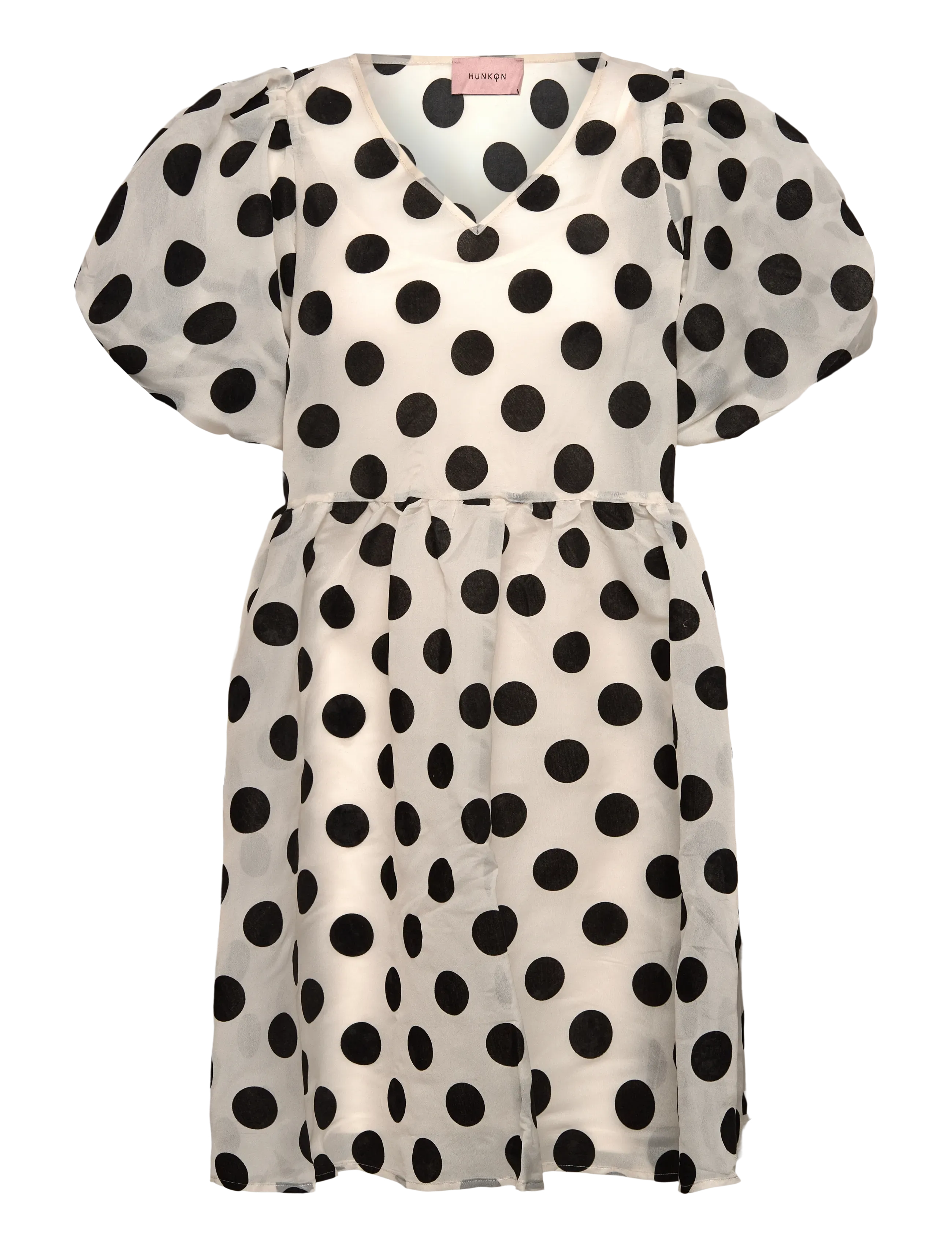 HUNKØN Bobby Kleid Cream - XS - Damen