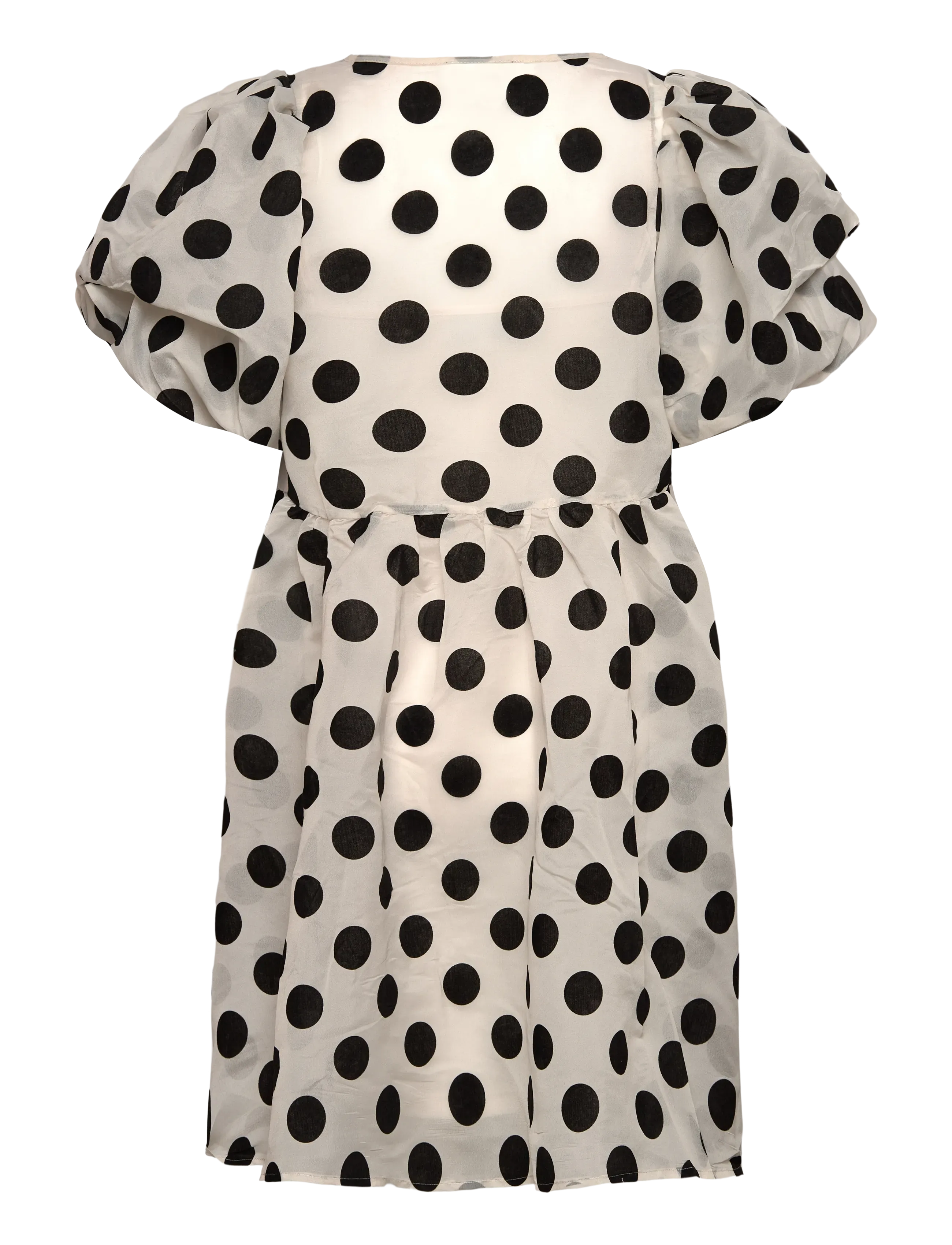 Hunkøn - Bobby Dress - midikleider - white w/ dots - 2