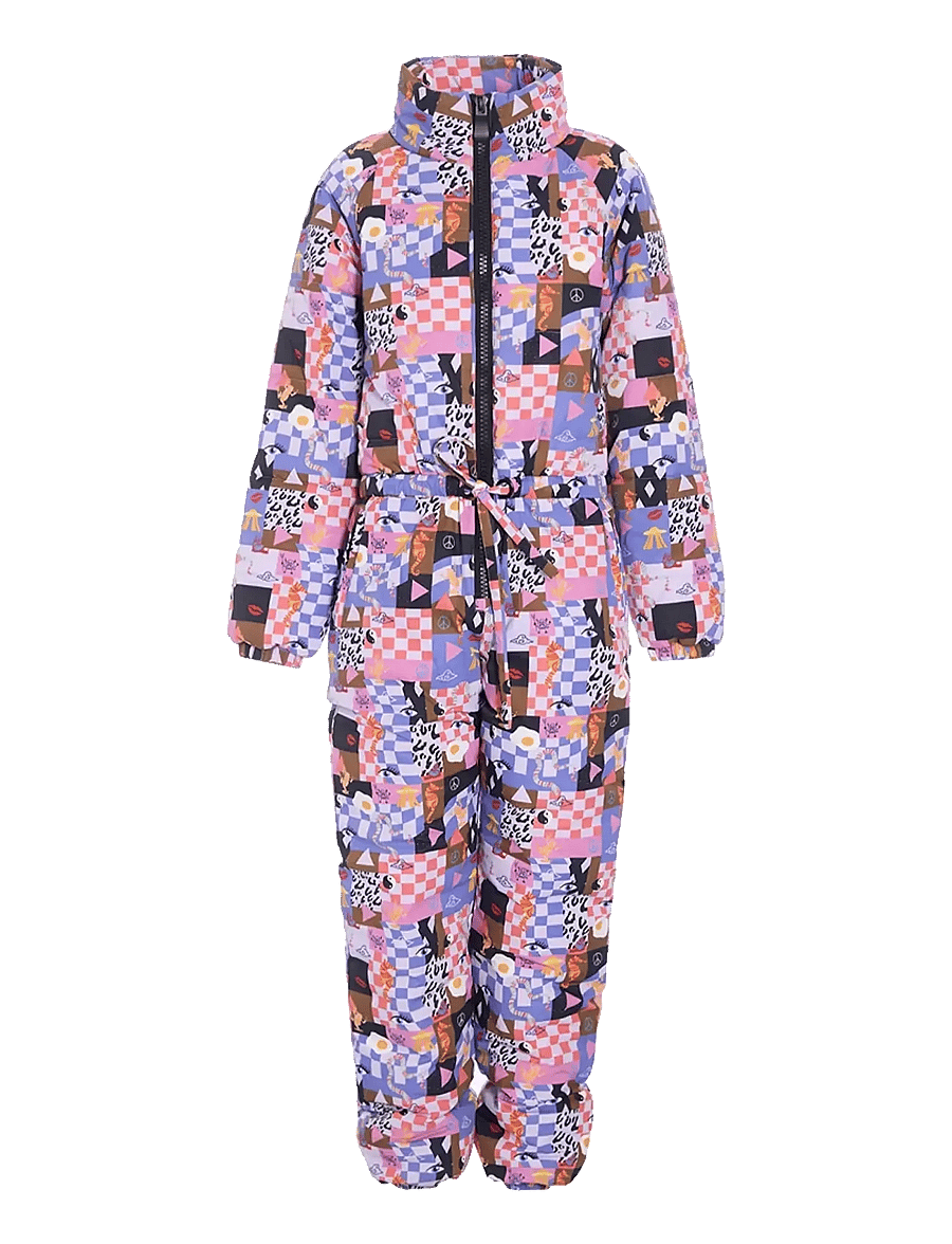 Hunkøn - Roxanna Snowsuit - winterjacken - multiverse art print - 1
