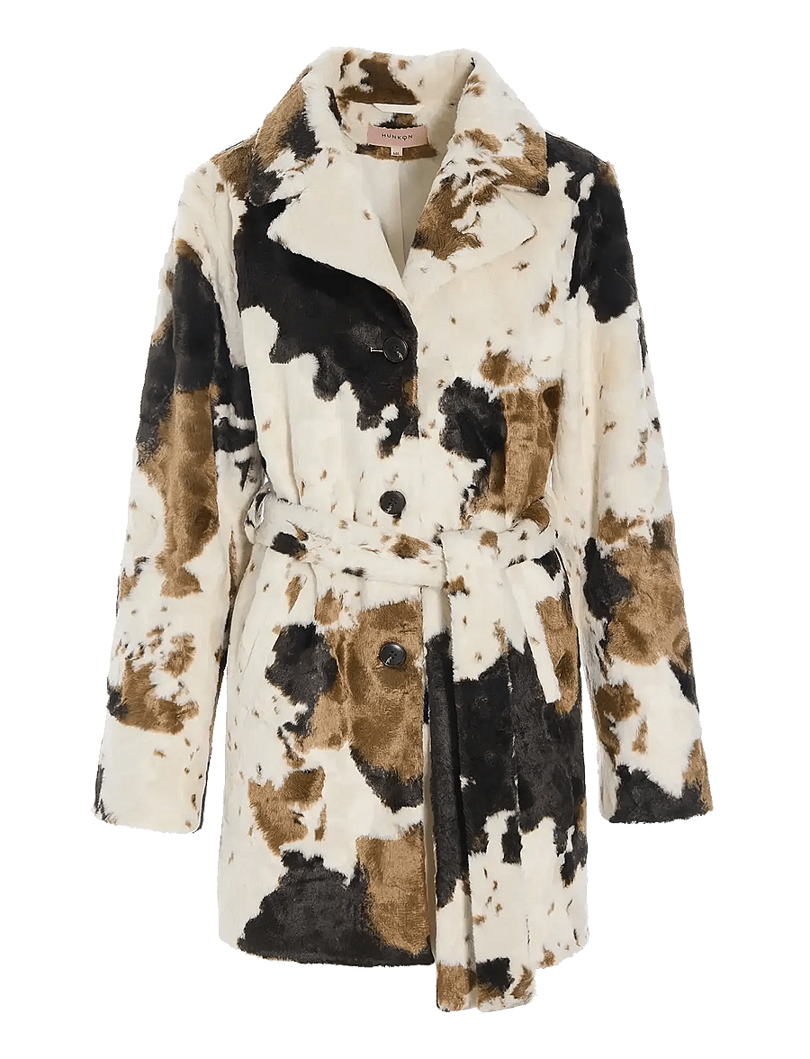 Hunkøn - Valentina Jacket - kunstpelz - cow - 1