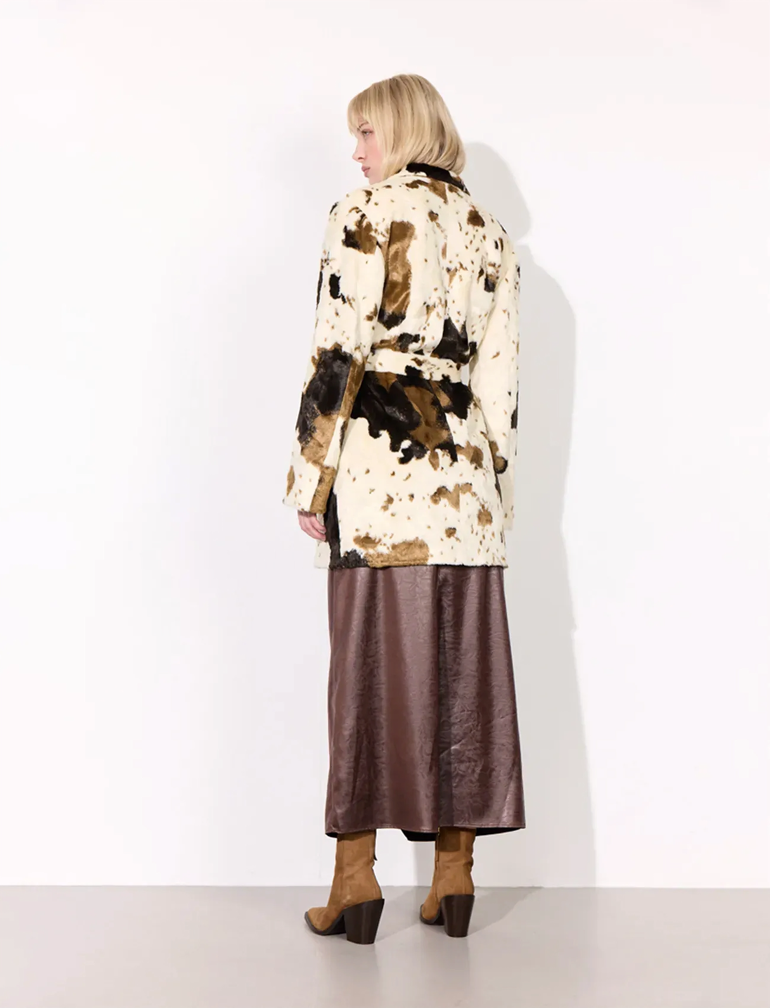 Hunkøn - Valentina Jacket - ulkovaatteet - cow - 3