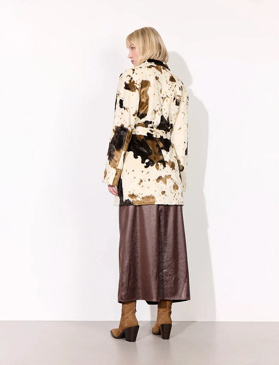 Hunkøn - Valentina Jacket - kunstpelz - cow - 3