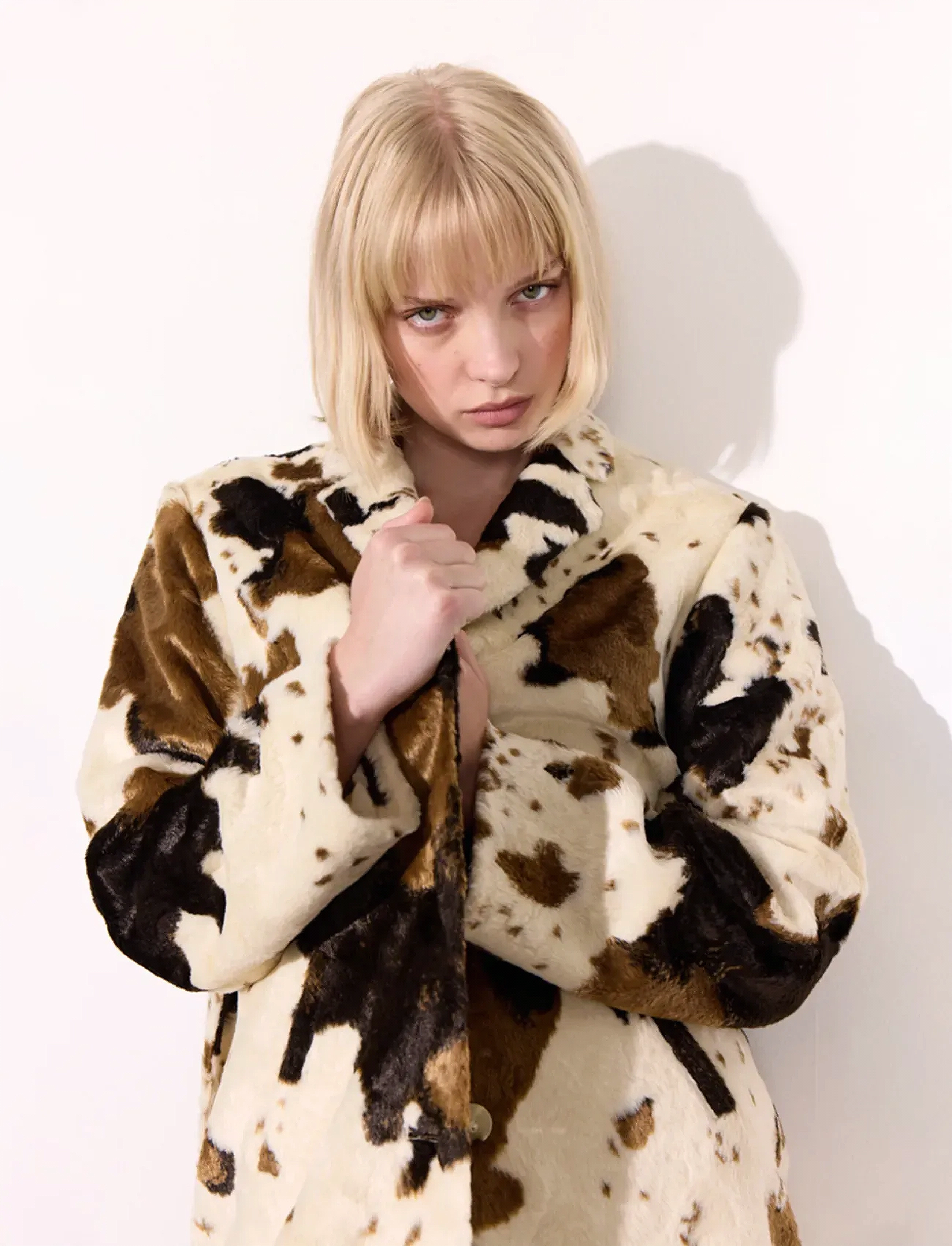 Hunkøn - Valentina Jacket - ulkovaatteet - cow - 5