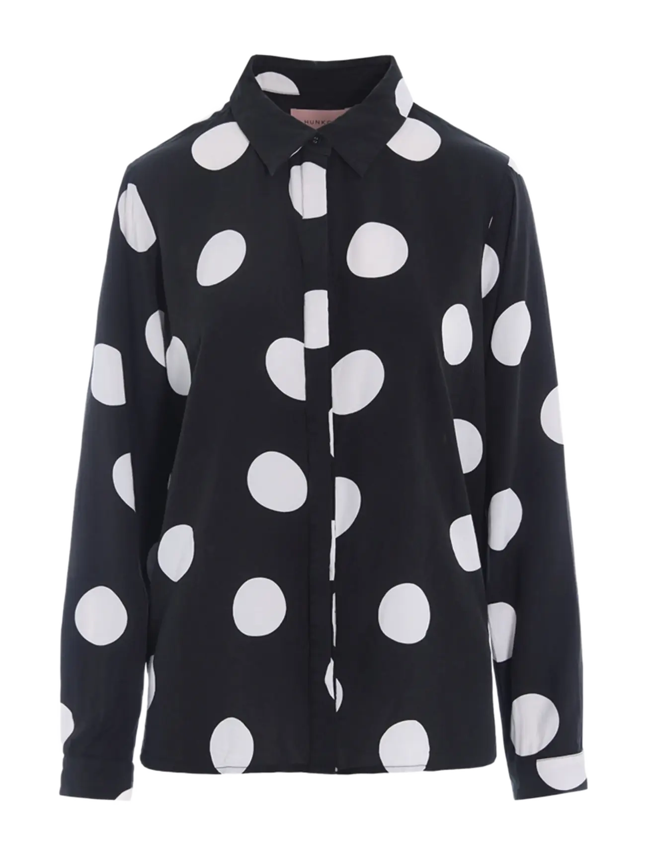 Hunkøn Vicky Shirt - Bluser & Skjorter - BIG DOTS / black