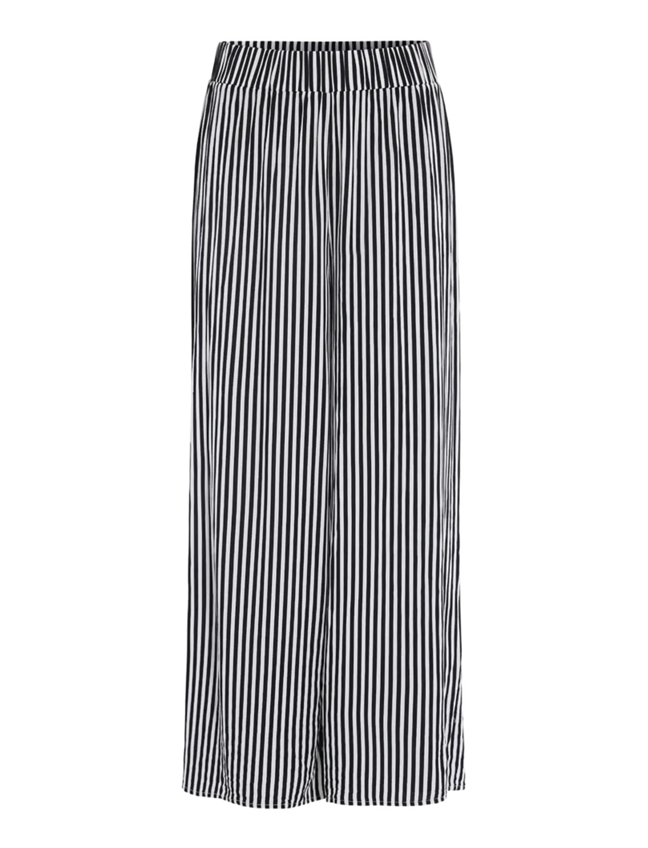 Vicky Trousers - BLACK STRIPED