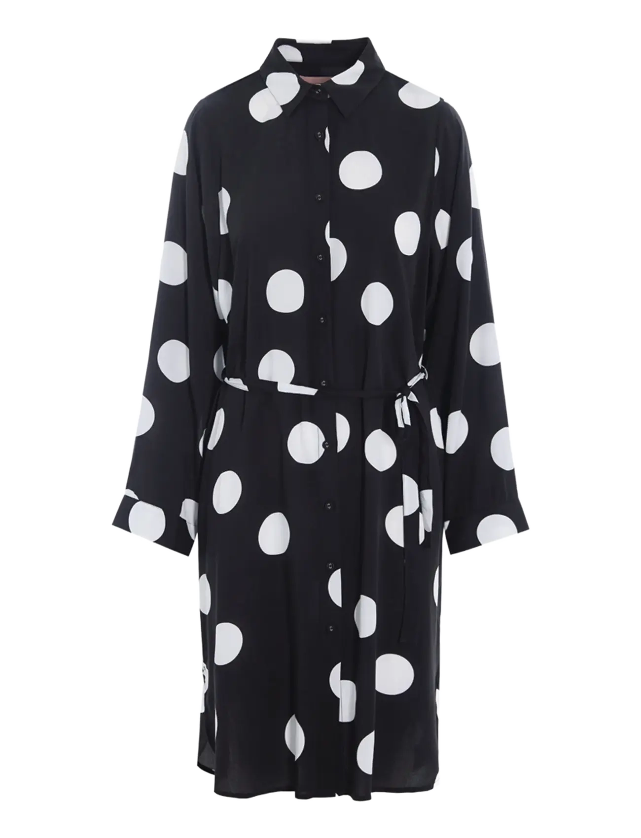 Hunkøn Vicky Shirtdress - Kjoler - BIG DOTS / black