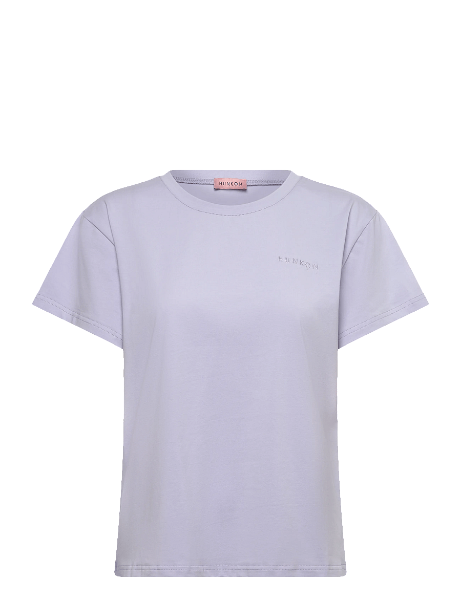 Hunkøn - Vibe T-shirt - t-shirts - blue - 1