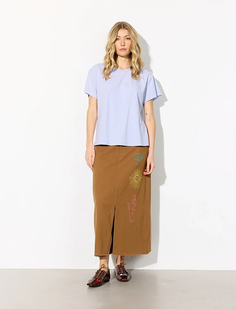 Hunkøn - Vibe T-shirt - t-shirts - blue - 3